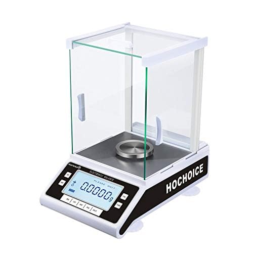 100g/0.1mgLab Scale 0.0001g| Analytical Electronic Balance Lab Precision Weighing Balance Scales Jewelry Scales Calibrated| High Accuracy Electromagnetic Force Sensor