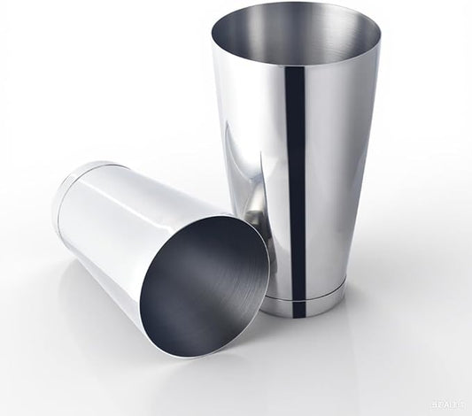 WPHUAW Boston Cocktail Shaker Set - 28 oz & 20 oz Professional Drink Shaker, Stainless Steel Martini Shaker Mixer set for Home Bar, Cocktail Parties & Bartenders