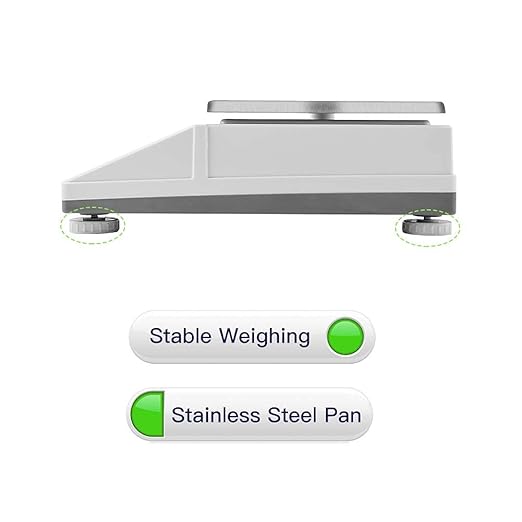 High-Precision Laboratory Digital Analytical Balance Electronic Scales Industrial Scale (3kg/0.01g (Square Pan))