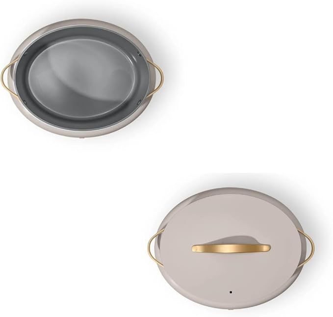 Beautiful 10-in-1 6Qt Electric Multi-Cooker with 7 Presets,Oven-Safe Pot & Lid,Sauté, Steam,Slow Cook,Slow Cooker, Simmer,Rice & More,Touch Display,Dishwasher Safe,Serves Up to 7(Porcini Taupe)