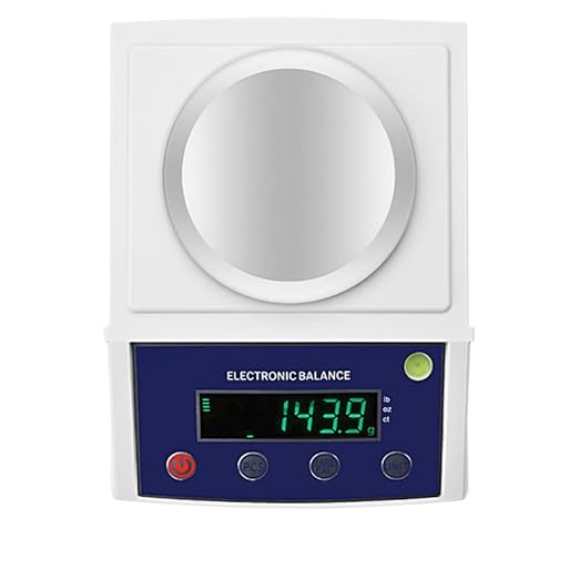 Hochice High Precision Lab Gram Counting Scale Scientific Analytical Laboratory Balance Digital Electronic Scale Jewelry Scales 1000gx0.01g Accurate with RS232 Port&Windshield