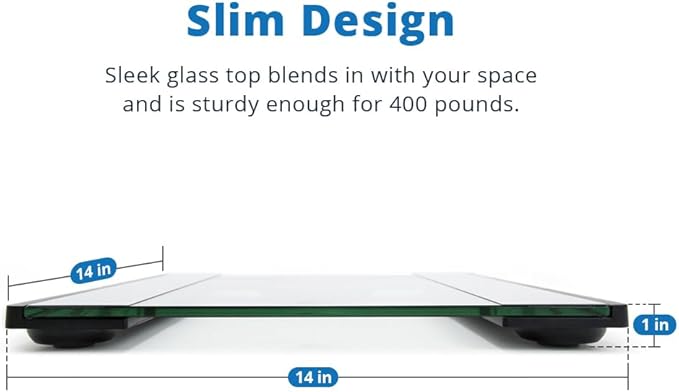 Greater Goods Weight Gurus Scale for Body Weight, Digital Bluetooth Scale for BMI, Body Fat, Muscle Mass, 400lb, Designed in St. Louis