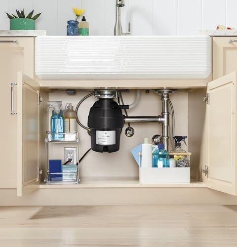 GE GFC765W Disposer, Black