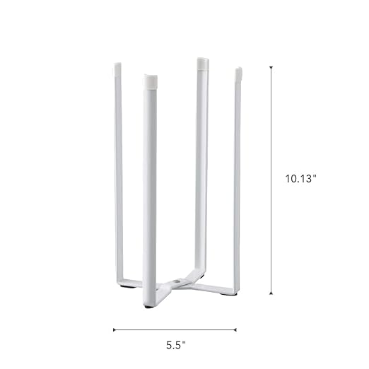 YAMAZAKI home 6784 Kitchen Multi Eco Stand-Multifunctional Plastic Bag Holder, One Size, White