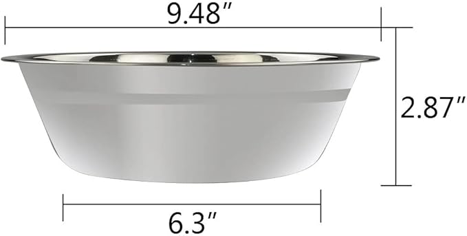 Stainless Steel Mixing Bowls/Metal Prep Bowls, Set of 4