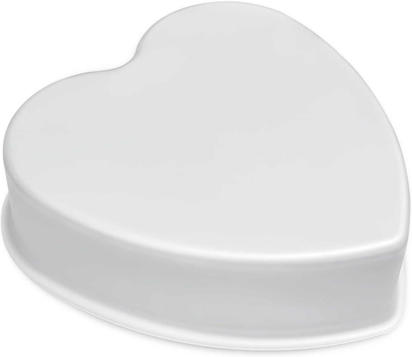 10 Inch Heart Shaped Cake Pan,Deep 3 Inch, Aluminum Heart Cake Tin, Heat-Resistant Baking Cake Pan for Wedding, Party, Family Occasions, Chocolate, Bread. (10 × 3 Inch)