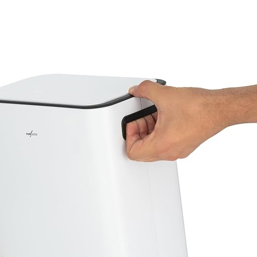 RED FACTOR Slim Small 1.3 Gallon Stainless Steel Pedal Trash Can with Soft Close Lid for Narrow Spaces – Wastebasket Bin with Removable Inner Bucket