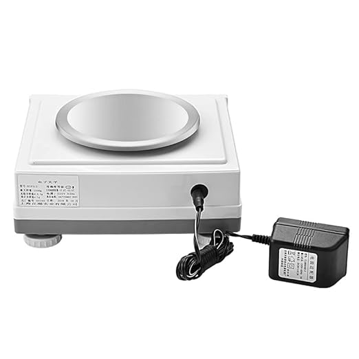 Hochice High Precision Lab Gram Counting Scale Scientific Analytical Laboratory Balance Digital Electronic Scale Jewelry Scales 3000gx0.01g Accurate with RS232 Port&Windshield