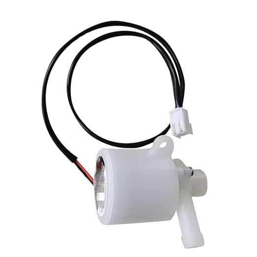 ZLWB-12 HZB-12A/25BF Household Small Bullet Ice Maker Water Pump Compatible with HZB-50A/ HZB-50/ HZB-60/ HZB-80/ HZB-25BF/ HZB-13F/ HZB-20F/ HZB-20FA Ice Maker Machine DC 12V 0.3A