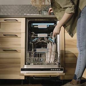 Alata Champagne Gold Mirror Sporks 8-Pack Set Stainless Steel Sporks, 7.4 Inches Long Handle Salad Forks For Dessert, Ice Cream, Salad, Soup, Noodle, Spaghetti, Dishwasher Safe