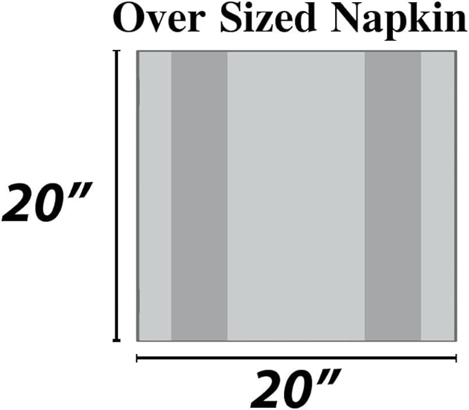 Urban Villa Easter Dinner Napkins Solid Lilac Color Cloth Napkins (Set of 12) Oversized 20x20 Inches 100% Cotton Slub Premium Quality Soft Durable Mitered Corners Reusable Washable Everyday Use