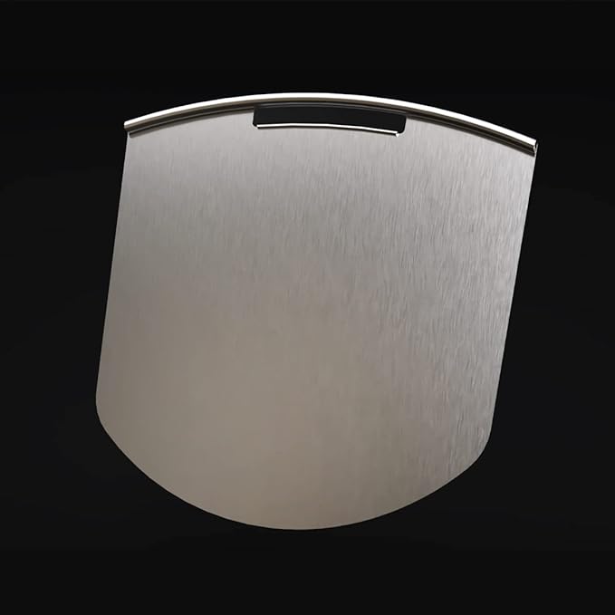 HALO Cook & Serve Pizza Kit | Premium Stainless-Steel Peel | Mezzaluna Style Pizza Cutter | Bamboo Cutting Boards | Quality Pizza Tongs