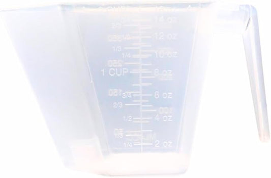 2 Cup LONG Handle (1 Pint | 16 Oz. | 500 mL) Scoop for Measuring Coffee, Pet Food, Grains, Protein, Spices and Other Dry Goods (Pack of 5)