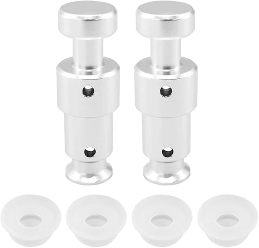 Replacement Float Valve for Instant Pot Duo 3, 5, 6 Qt, Duo Plus 3, 6 Qt, Ultra 3, 6, 8 Qt, Lux 3 Qt - 2 Float Valves 4 Silicone Caps