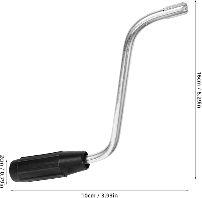 Pasta Maker Handle Replacement Manual Noodle Press Crank Accessory Compatible with Italian Pasta Makers Easy to Install Kitchen Tool for Fresh Making