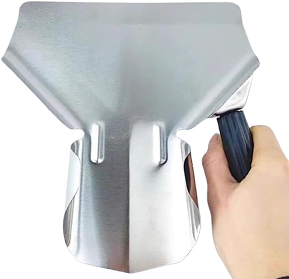 Stainless Steel French Fry & Popcorn Scoop – Quick-Fill Multipurpose Utensil for Snacks, Ice, Dry Goods