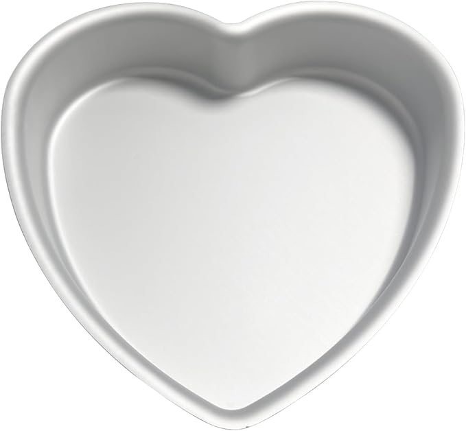 9 Inch Heart Shaped Cake Pan, Aluminum Heart Cake Mold, Heat-Resistant Baking Cake Pan for Wedding, Party, Family Occasions, Chocolate, Bread. (9 × 2 Inch)
