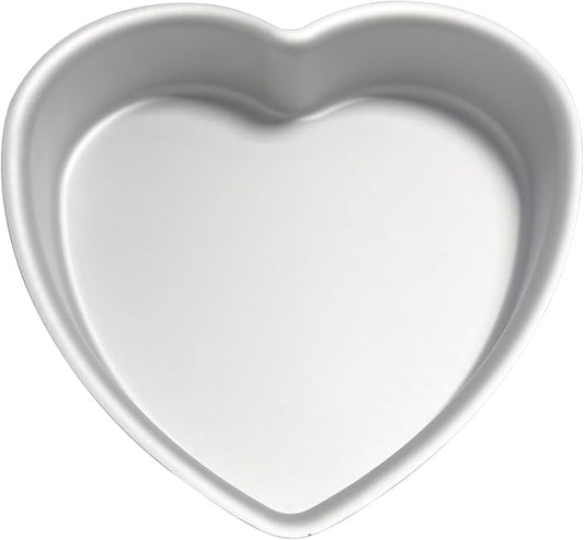 9 Inch Heart Shaped Cake Pan, Aluminum Heart Cake Mold, Heat-Resistant Baking Cake Pan for Wedding, Party, Family Occasions, Chocolate, Bread. (9 × 2 Inch)