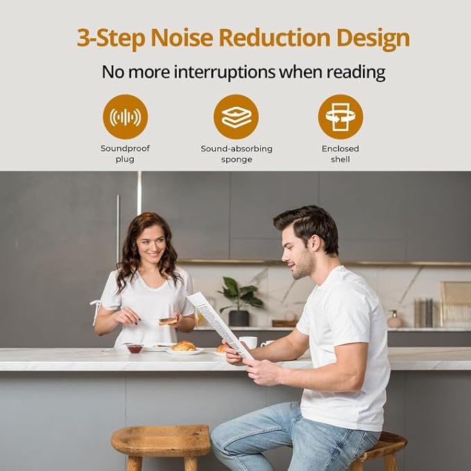 1 HP Garbage Disposal with Sound Reduction, TECASA Food Waste Disposer for Kitchen Sink, Septic Safe Garbage Disposal, Power Cord Included, Grey and Black - HyperCrush 100