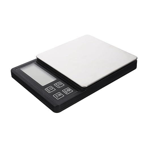 Uonlytech Multi-Function Digital Kitchen Scale Precision Rechargeable Baking Food Gram Scale with LCD Display for Cooking Food Jewelry Weighing