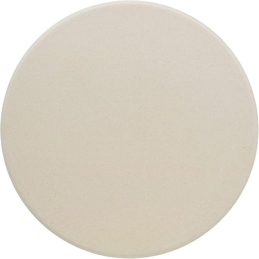 GasSaf 10" Round Pizza Stone for Oven and Grill, Small Baking Stone Safe and Duraable Cordierite, Cooking Stones for Baking Crisp Crust Pizza, Bread