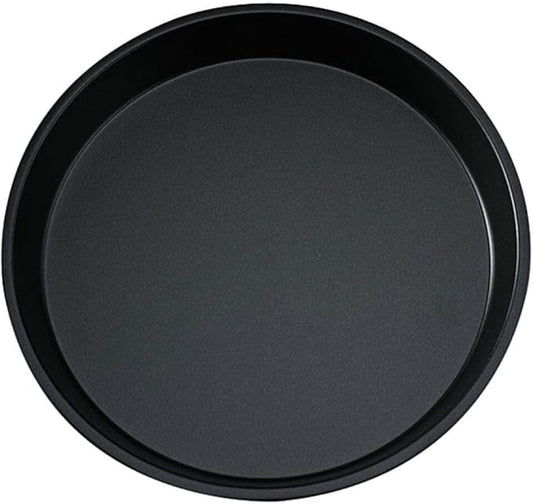 Luxshiny Pizza Pan 9 Inch Crisper Pan Carbon Steel Baking Pan Non Stick Bakeware Microwave Oven Baking Tray Pie Tray Cookie