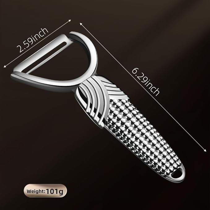 Vegetable Peeler For Kitchen, Easy Peeler/Non-Slip Wide Handle/Suitable for All Fruits Vegetables/Silver