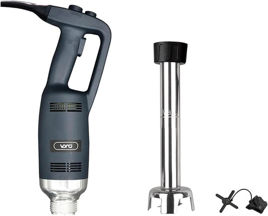 VONCI 350W Commercial Immersion Blender, Light Duty Hand Blender, Variable Speed 6000-20000RPM, 12" Detachable Shaft.