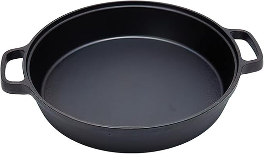 LI-GELISI Oversized Cast Iron Skillet (24 inch)