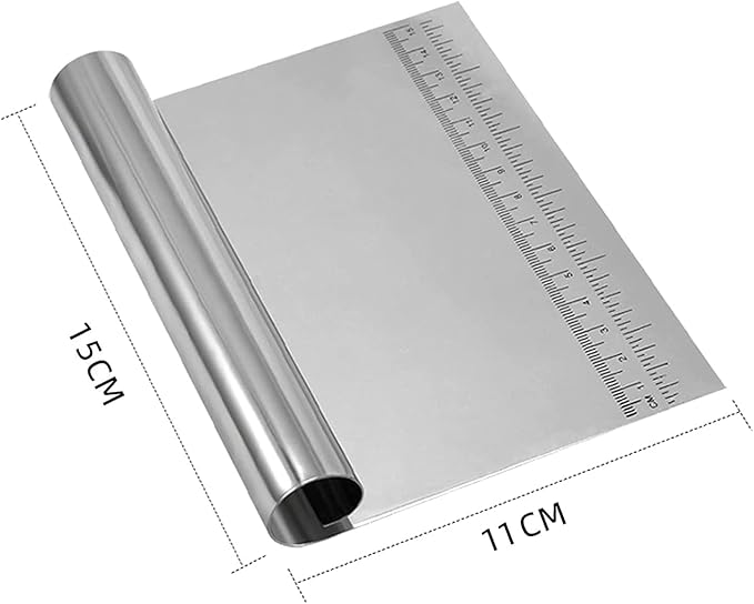 3 pcs Pizza Tool Set Including Pastry Pizza Roller, Pizza Dough Docker that Time-Saving and Dough Cutter (3 pcs)