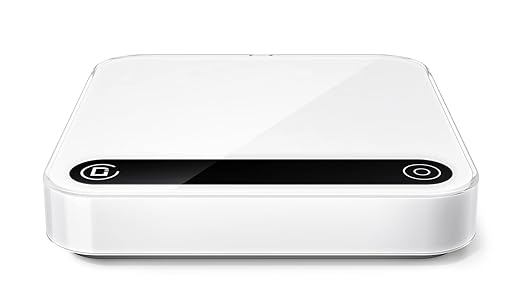 Coffee Scale with Timer and Flow Rate Tracking, 0.1g Precision, 2kg Capacity, Rechargeable, Smart App Compatible, Ideal for Espresso and Pour Over Brewing