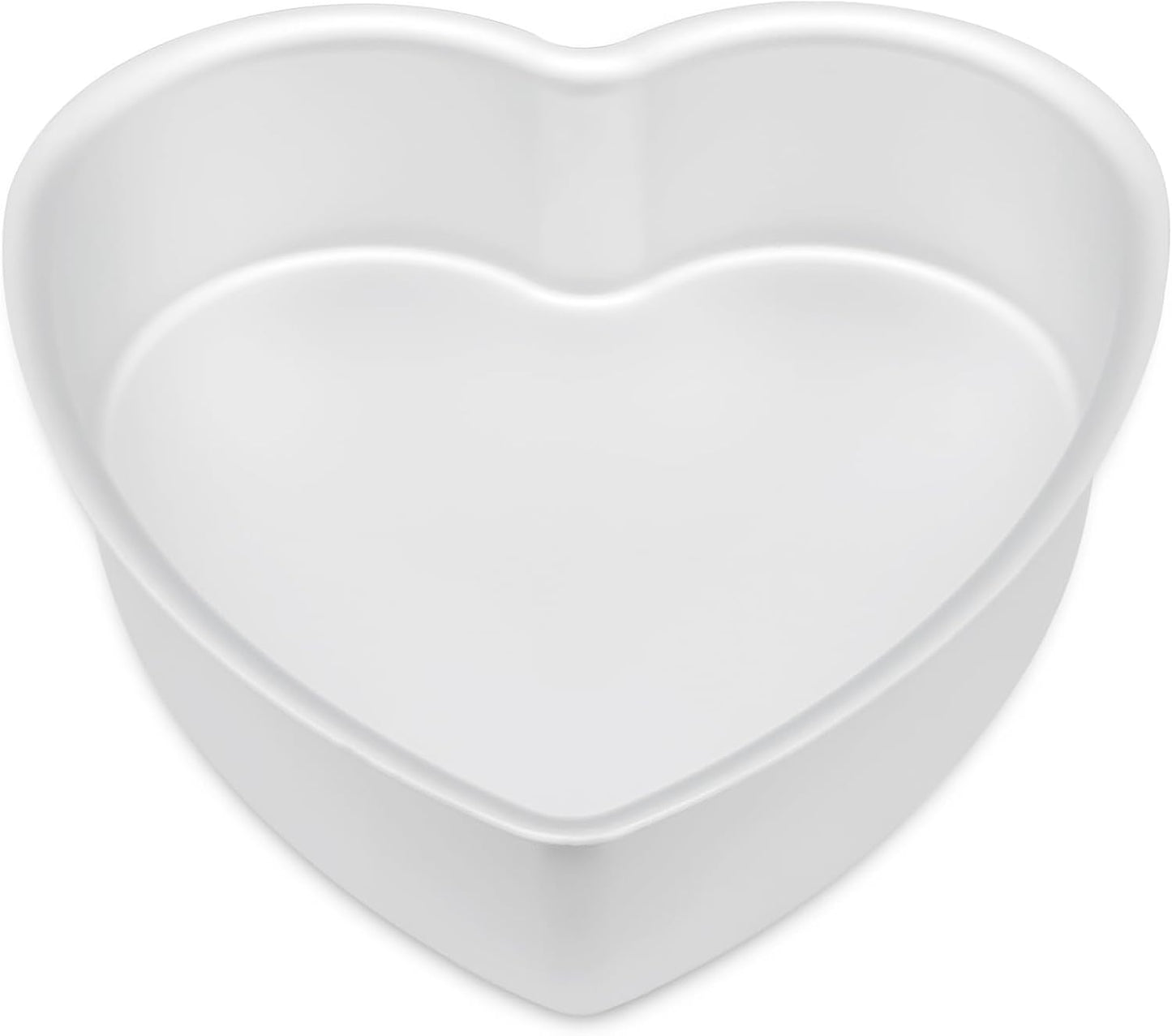 10 Inch Heart Shaped Cake Pan,Deep 3 Inch, Aluminum Heart Cake Tin, Heat-Resistant Baking Cake Pan for Wedding, Party, Family Occasions, Chocolate, Bread. (10 × 3 Inch)