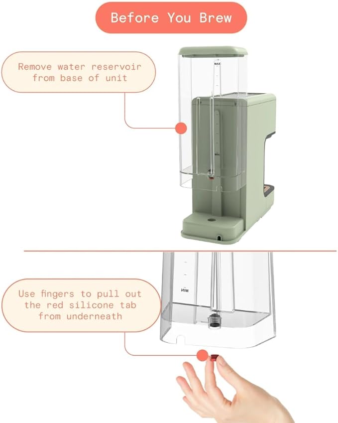 Beautiful Slim Espresso Maker by Drew Barrymore – 20‑Bar Pressure, Dual‑Spout 52 mm Portafilter, 50 oz Removable Tank, 2‑in‑1 Steam Wand & Touch Controls (Lavender)