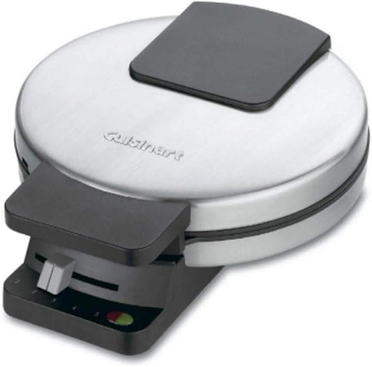 Cuisinart Round Classic Waffle Maker, Brushed Stainless, WMR-CANAS