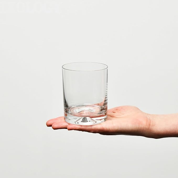 Krosno Whisky Glasses | Set of 6 | 11.8 oz | Mixology Collection | Drinking Glasses Cocktail Glasses | Home, Restaurants and Kitchen Set | Dishwasher Safe Glass Cup