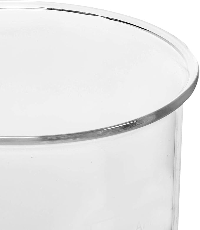 High Borosilicate Glass Measuring Cup-V-Shaped Spout，Glass Measuring Beaker for Kitchen or Restaurant, Easy to Read, 30 ML (1 Oz)-Pack of 2