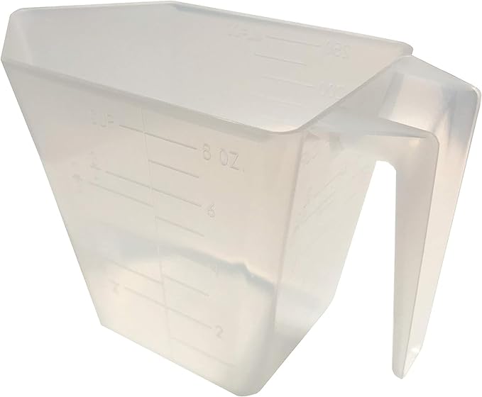 1 Cup (8 Oz. | 250 mL) Scoop for Measuring Coffee, Pet Food, Grains, Protein, Spices and Other Dry Goods (Pack of 25)