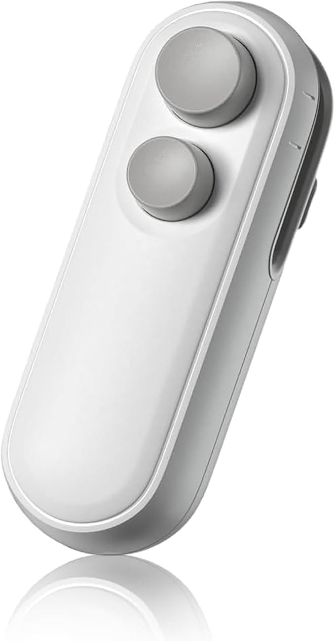 Upgrade Mini Bag Sealer with Cutter and Magnet,2 in 1 USB Rechargeable Chip Bag Sealer Heat Tool,2026 Portable Heat Vacuum Sealers Food Sealer Bag Sealing Machine for Plastic Bags Snack Bag (White)