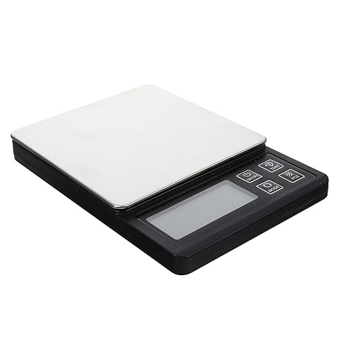 GLEAVI USB Rechargeable Mini Kitchen Gram Scale Precision Electronic Food Scale for Baking Cooking Jewelry Weighing with Tare Function Portable Professional Accessory