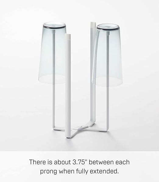 YAMAZAKI home 6784 Kitchen Multi Eco Stand-Multifunctional Plastic Bag Holder, One Size, White