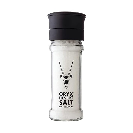 Grinder - Ceramic Mill for Coarse Kosher Salt - Naturally Organic Seasoning - Alternative to Sea Salt, Himalayan & Rock Salt, from Salt Lakes in the Kalahari Desert,3.52 oz