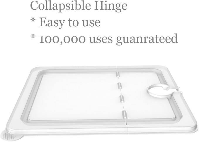 EVERIE Sous Vide Container 12 Quarts with Collapsible Hinge Lid and Sous Vide Rack and Insulation Sleeve Compatible with Anova Cooker All Models (KIT-12-NANO-PP)