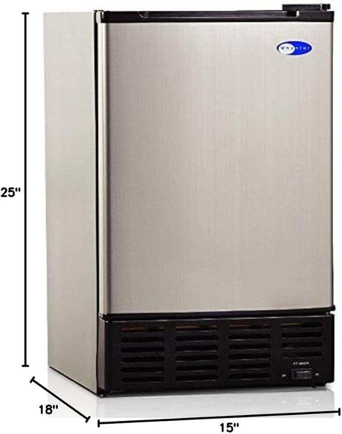 Whynter UIM-155 Stainless Steel Built-In Ice Maker