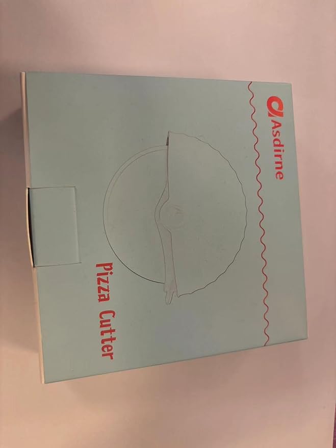 Pizza Cutter Wheel with Protective Blade Cover, Detachable and Dishwasher Safe