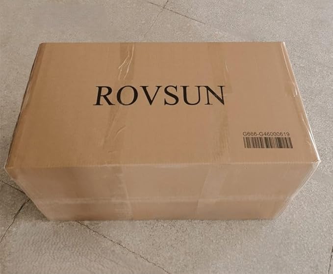 ROVSUN Commercial Double-layer Pizza Oven, Electric Countertop Oven with Timer and Removable Crumb Tray, 110V 2200W, Perfect for Commercial and Home Use, Black