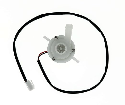 ZLWB-12 HZB-12A/25BF Household Small Bullet Ice Maker Water Pump Compatible with HZB-50A/ HZB-50/ HZB-60/ HZB-80/ HZB-25BF/ HZB-13F/ HZB-20F/ HZB-20FA Ice Maker Machine DC 12V 0.3A