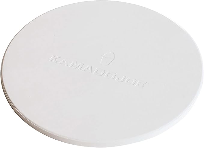 Kamado Joe 20-inch Ceramic Pizza Stone for Brick-Oven Style Pizza Compatible with Kamado Joe Big Joe 24-inch Charcoal Grill and Smokers, Model BJ-PS24