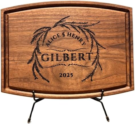 Personalized Engraved Cutting Board, Customized Wood Charcuterie Board, Customized Housewarming and Anniversary Present for Couples, Best Custom Wedding Gift, Bridal Shower and Engagement Present Idea