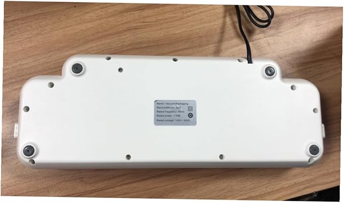 Automatic Household Vacuum Sealer Machine Small Full-automatic Food Packaging with Bags Portable Kitchen Sealing for Fruits Vegetables Cheese Bread US Plug