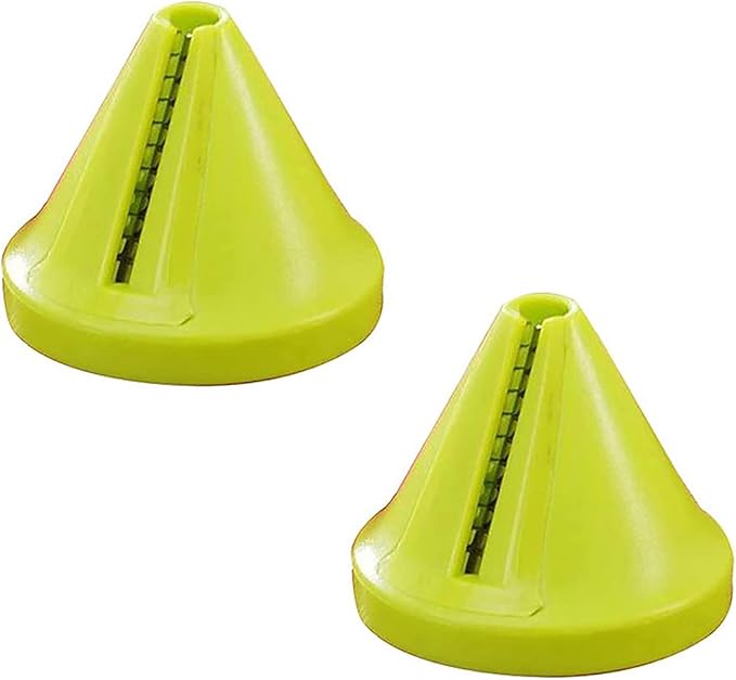 2Pcs Spiralizer Vegetable Slicers,Handheld Spiralizer Vegetable Fruit Spaghetti Zucchini Noodle Maker Grater Slicer Cutters,Kitchen Gadget Funnel Carrot Radish Cutter Shred Slicer Spiral Tools